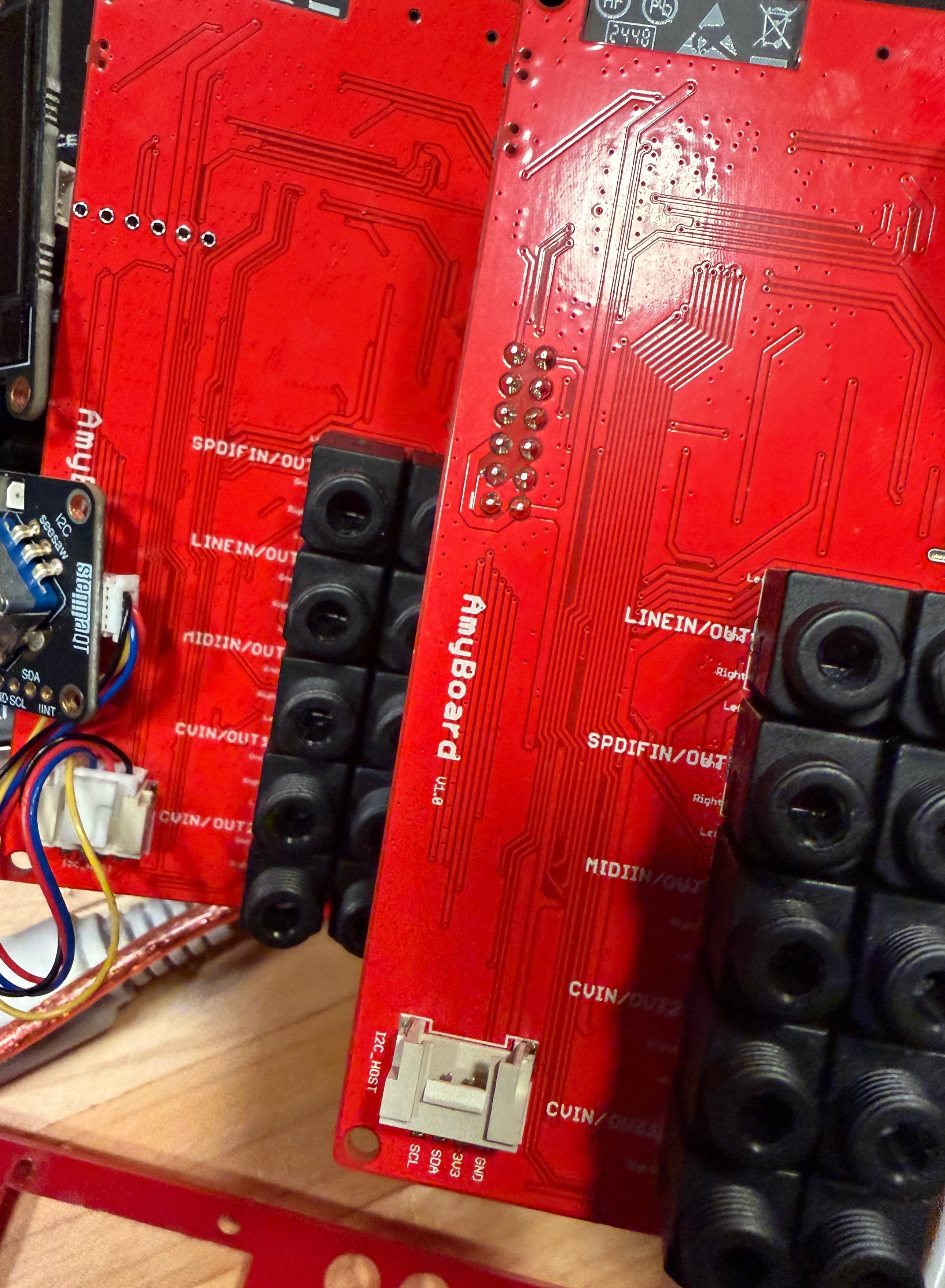 Two AMYboards
